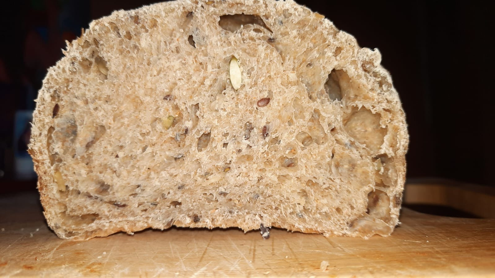 Pan Integral de masa madre