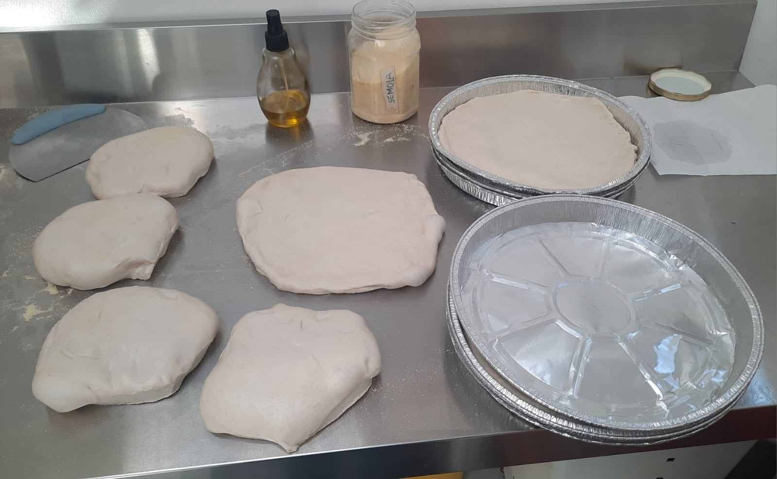 Masa Pizza de masa madre